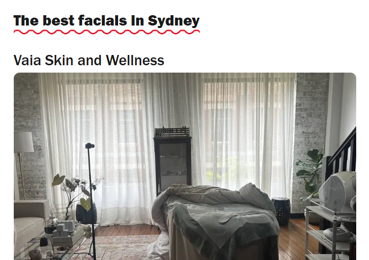 Pro2Lift Tops TimeOut’s ‘Best Facials in Sydney’ List